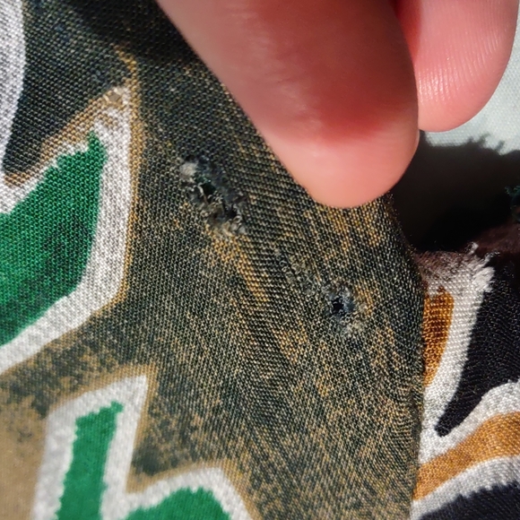 Caliché Brown Green Tribal Abstract - Picture 12 of 13